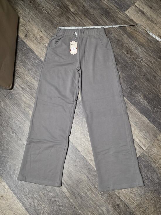 AGYMNX Pants - AGYMNX Grey Sweatpants Small NWT Wide Leg Lounge Yoga Athletic Pants Pockets S